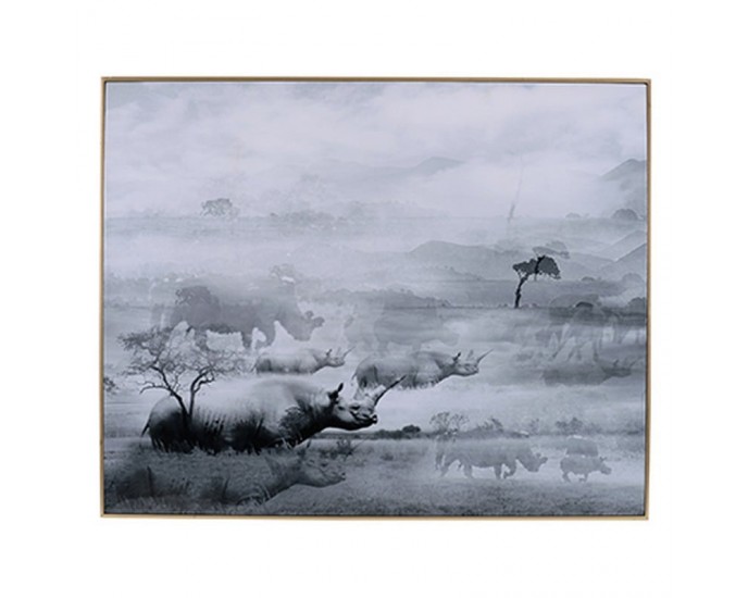 Artekko Foggy Διακοσμητικός Μεταλλικός Πίνακας Εκτύπωση (150x125)cm ΠΙΝΑΚΕΣ
