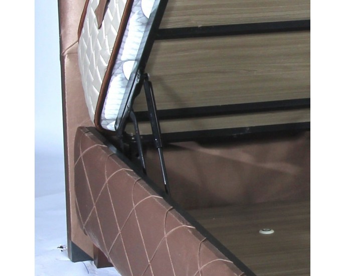 Artekko Qaid Κρεβάτι Bamboo  με Αποθηκευτικό Χώρο 160x200 (165x206x96)cm ΚΡΕΒΑΤΙΑ