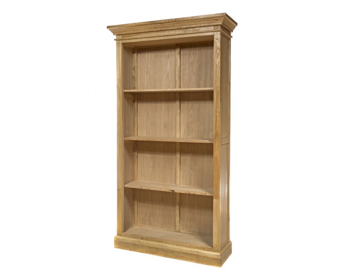 Artekko Βιβλιοθήκη από ξύλο μασίφ (120x40x220)cm