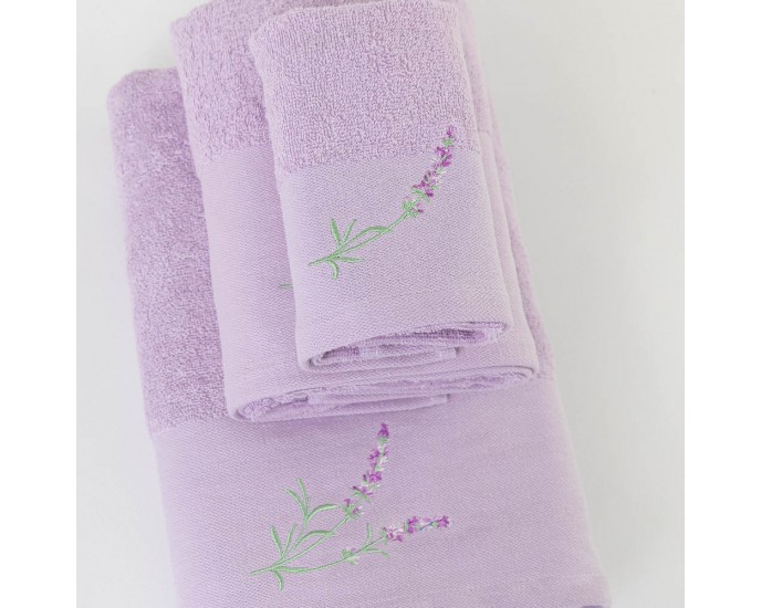 Πετσέτες Σετ 3ΤΜΧ Lavender