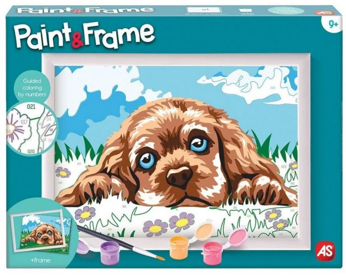 AS Paint  Frame: Loving Puppy (1038-41012)
