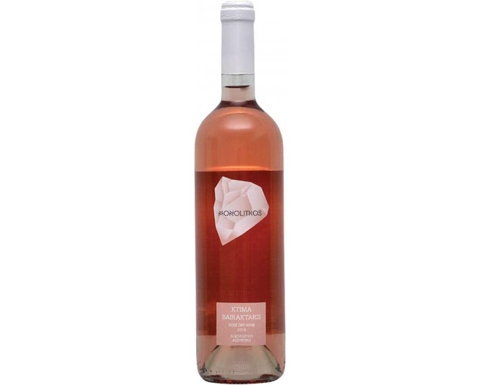 Bairaktaris - Monolithos Rose - Agiorgitiko Assyrtiko - Dry Wine, 750ml