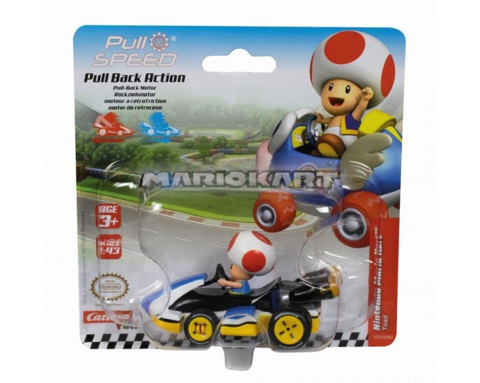 Carrera Pull Speed: Nintendo Mario Kart™ - Toad 1:43 (15818317)