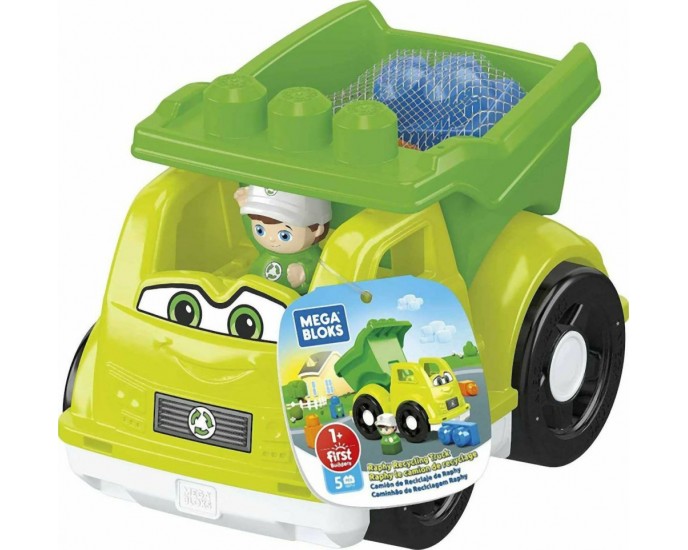 Fisher-Price Mega Bloks - Raphy Recycling Truck (HBP13) FISHER PRICE