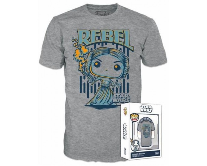 Funko Boxed Tee: Star Wars NC - Leia T-Shirt (L)