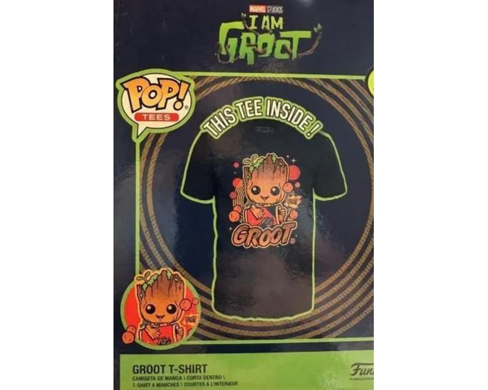 Funko Boxed Tees: Marvel I am Groot Shorts - Relaxing Groot (M)