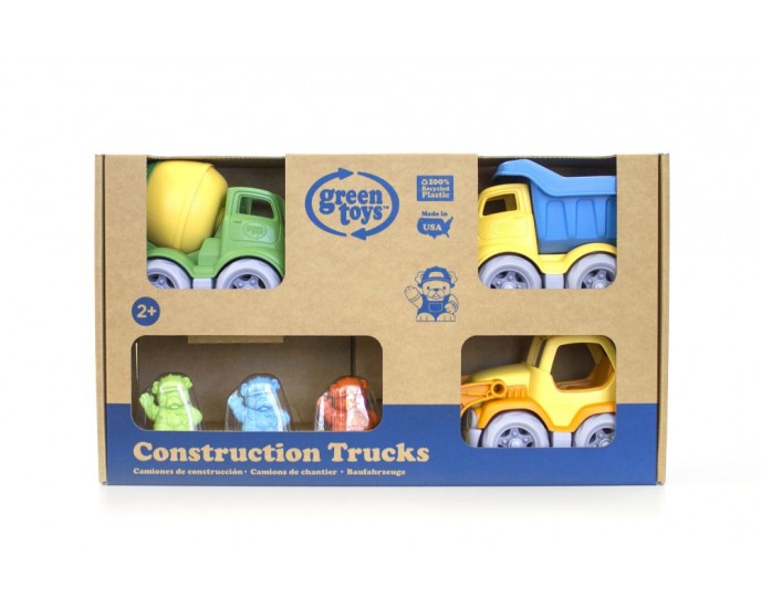 Green Toys: Construction Vehicle - 3 Pack  (CST3-1209) ΑΥΤΟΚΙΝΗΤΑΚΙΑ