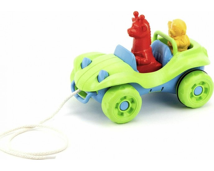 Green Toys: Dune Buggy Pull Toy - Green (PTDG-1309)