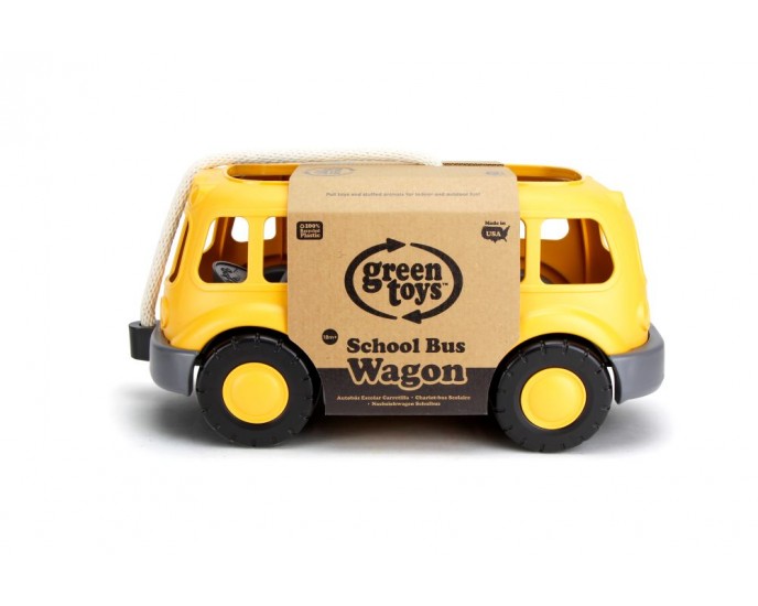 Green Toys: School Bus Wagon (WAGSB-1567)