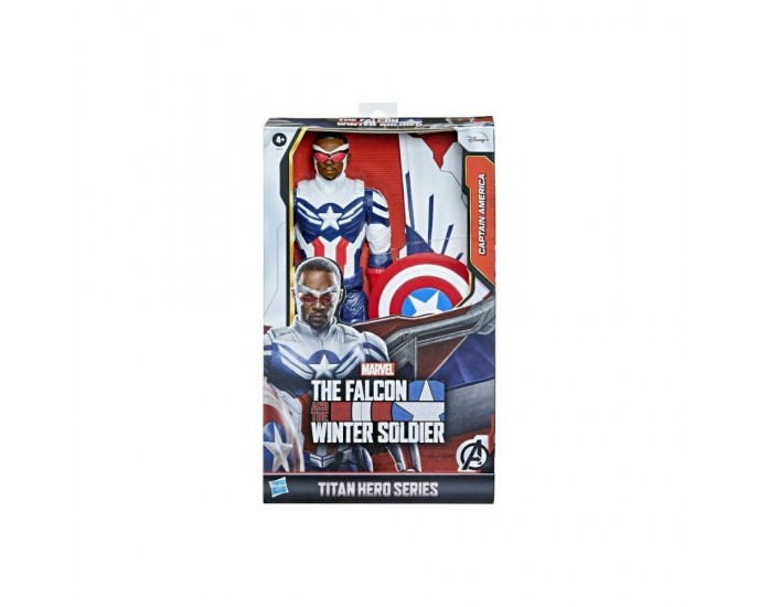 Hasbro Disney Marvel The Falcon and the Winter Soldier: Titan Hero Series - Captain America (F2075)