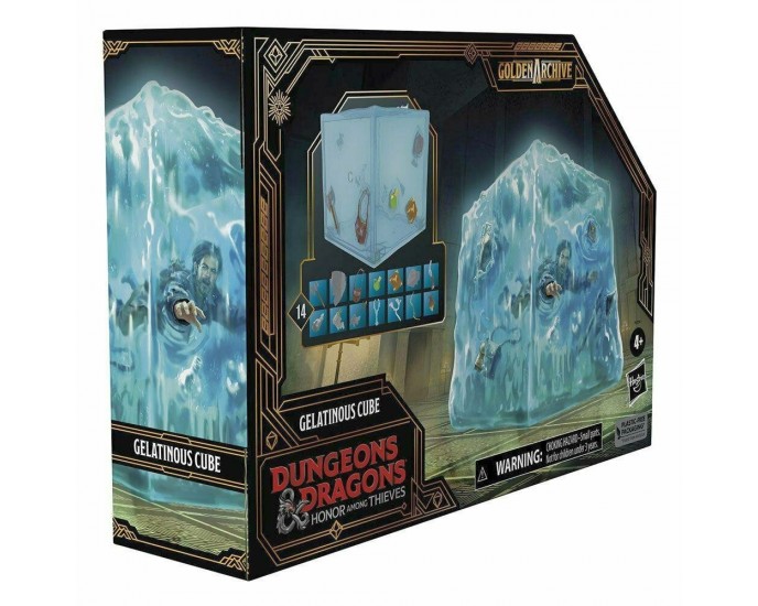 Hasbro Fans - Dungeons  Dragons Honor Among Thieves: Golden Archive - Gelatinous Cube Figure (20cm) (F6370)