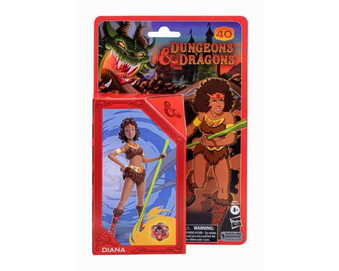 Hasbro Fans - Dungeons  Dragons Retro Collection: Diana Action Figure (15cm) (Excl.) (F4883)