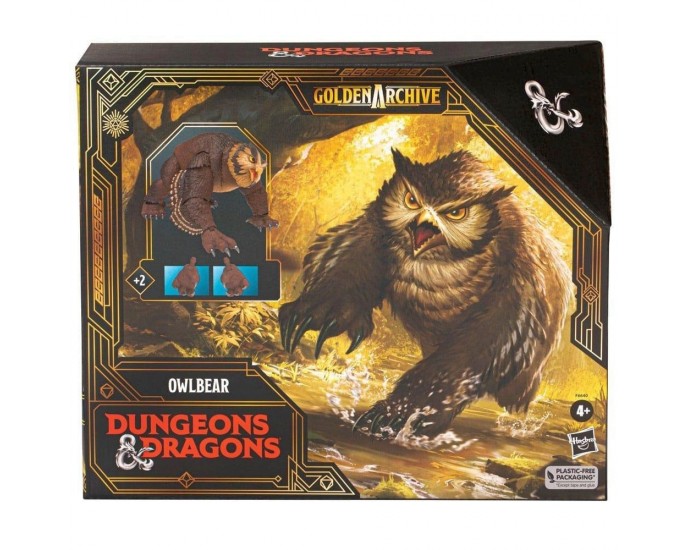 Hasbro Fans - Dungeons  Dragons: Golden Archive - Owlbear Action Figure (21cm) (F6640)