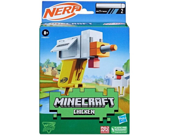 Hasbro Nerf: Minecraft - Chicken Blaster (F7968)