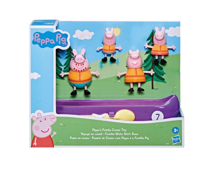 Hasbro Peppa Pig: PeppaS Family Canoe Trip (Excl.)  (F3660)