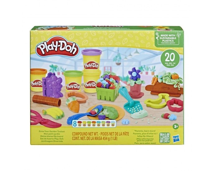 Hasbro Play-Doh: Grow Your Garden Toolset (F6907)