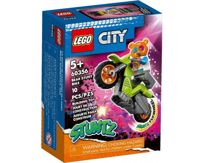 LEGO® City: Bear Stunt Bike (60356) LEGO