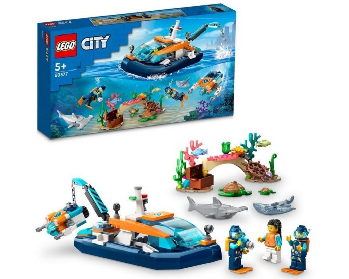 LEGO® City: Explorer Diving Boat (60377) LEGO