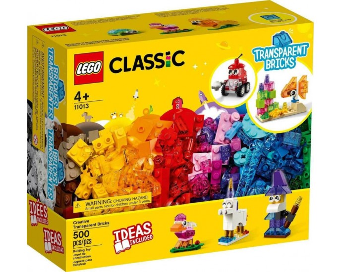 LEGO® Classic: Creative Transparent Bricks (11013) LEGO