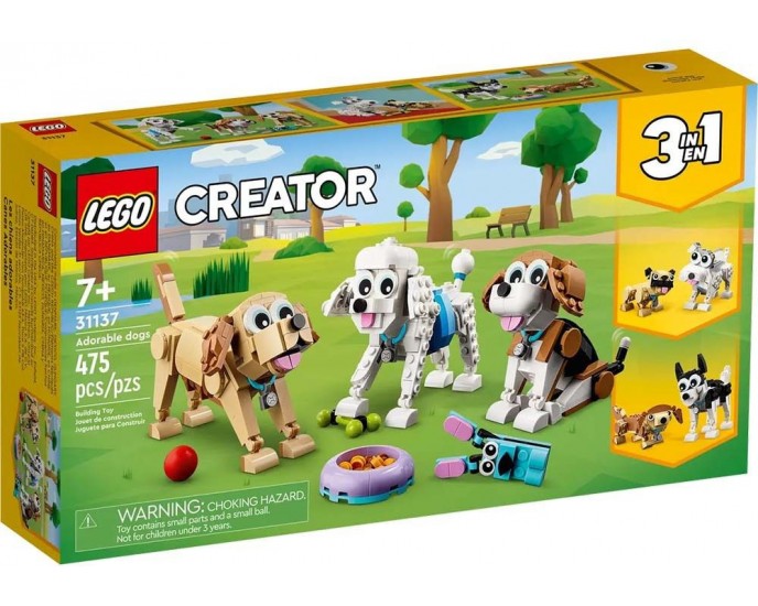 LEGO® Creator: 3in1 Adorable Dogs (31137) LEGO
