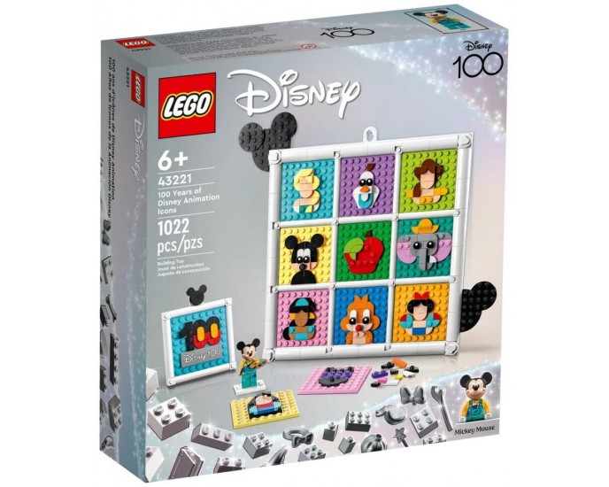 LEGO® Disney Classic: 100 Years of Disney Animation Icons (43221) LEGO
