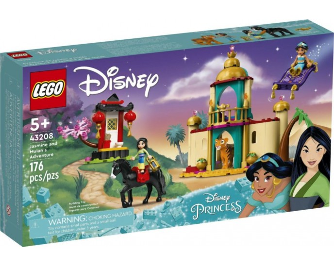 LEGO® Disney Princess™: Jasmine and Mulan’s Adventure (43208) LEGO