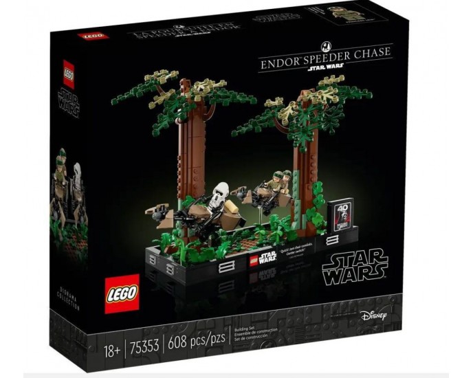 LEGO® Disney Star Wars™: Endor™ Speeder Chase Diorama (75353) LEGO