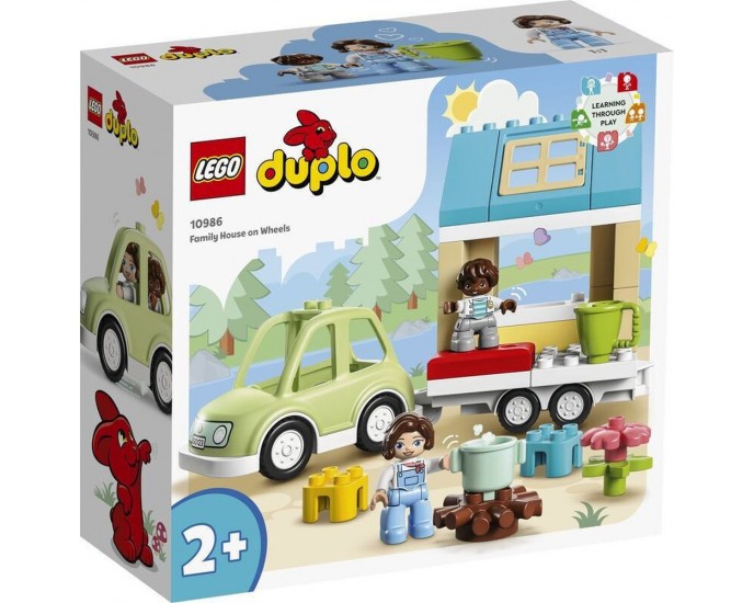 LEGO® DUPLO® Town: Family House on Wheels (10986) LEGO