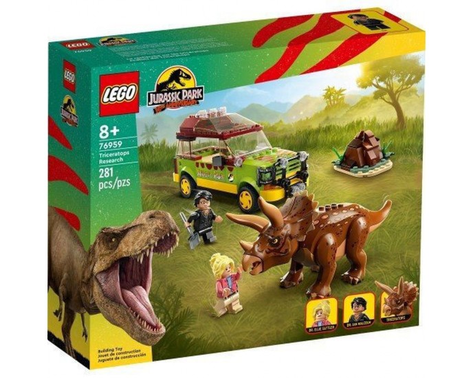 LEGO® Jurassic Park 30th Anniversary - Triceratops Research (76959) LEGO