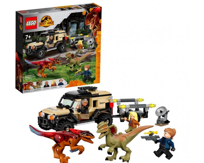 LEGO® Jurassic World: Pyroraptor  Dilophosaurus Transport (76951) LEGO