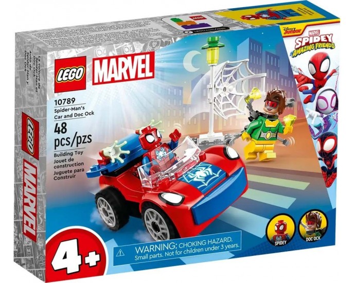 LEGO® Marvel Spidey and His Amazing Friends: Spider-Mans Car and Doc Ock (10789) LEGO