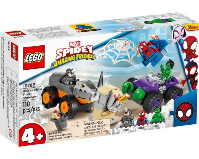 LEGO® Marvel: Hulk vs. Rhino Truck Showdown (10782) LEGO