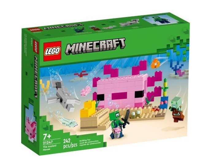 LEGO® Minecraft®: The Axolotl House (21247) LEGO
