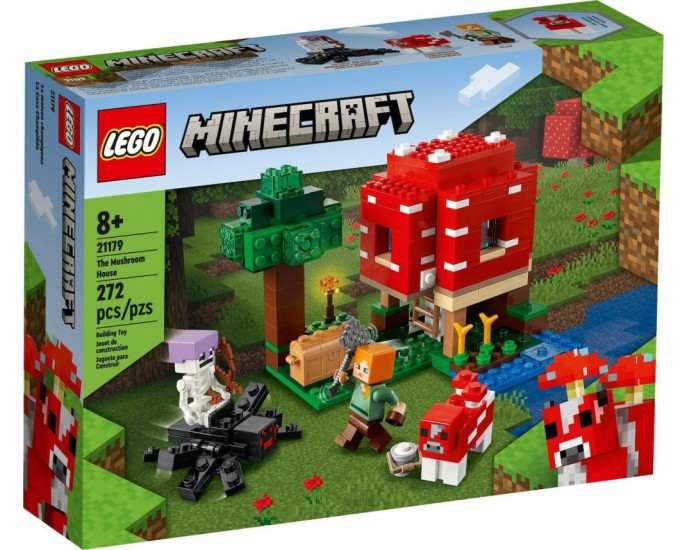 LEGO® Minecraft®:The Mushroom House (21179) LEGO