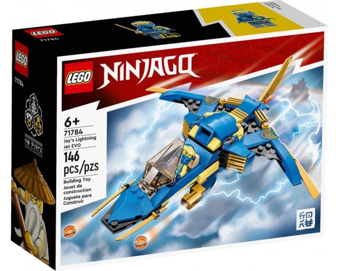 LEGO® NINJAGO®:  Jay’s Lightning Jet EVO (71784) LEGO