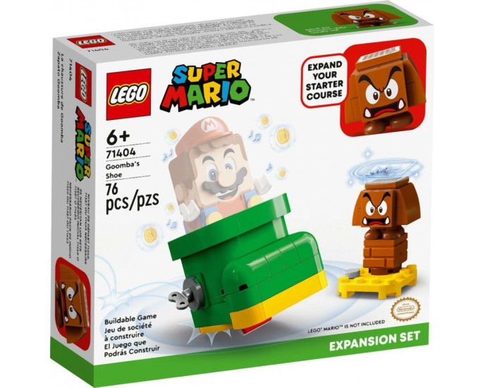 LEGO® Nintendo Super Mario™: Goombas Shoe (Expansion Set) (71404) LEGO