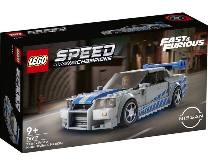 LEGO® Speed Champions: 2 Fast 2 Furious Nissan Skyline GT-R (R34) (76917) LEGO