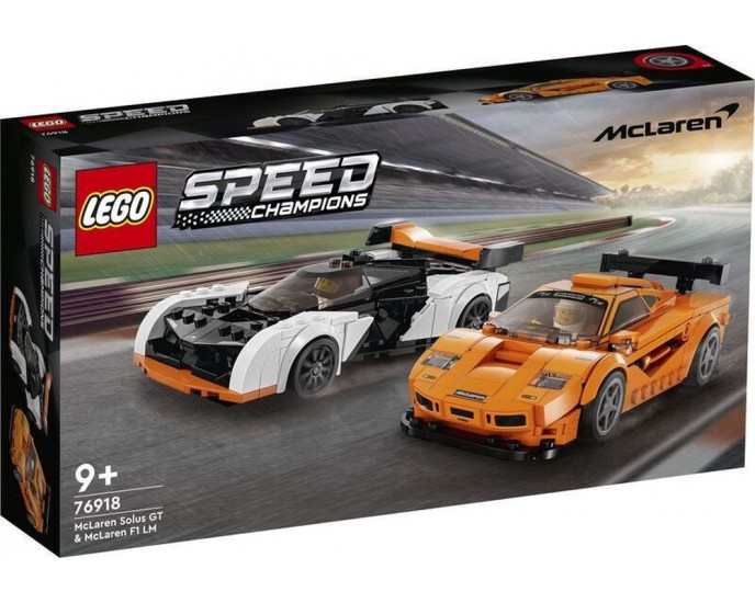 LEGO® Speed Champions: McLaren Solus GT και McLaren F1 LM (76918) LEGO