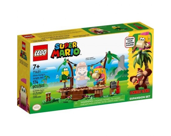 LEGO® Super Mario™: Dixie Kong’s Jungle Jam Expansion Set (71421) LEGO