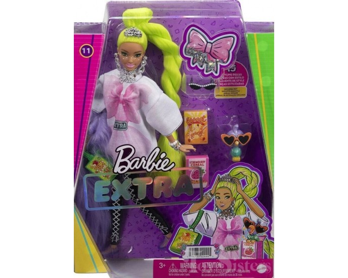 Mattel Barbie Extra - Neon Green Hair (HDJ44)