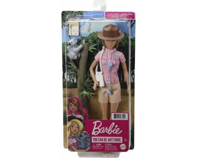 Mattel Barbie You Can Be Anything - Zoologist Doll (GXV86)