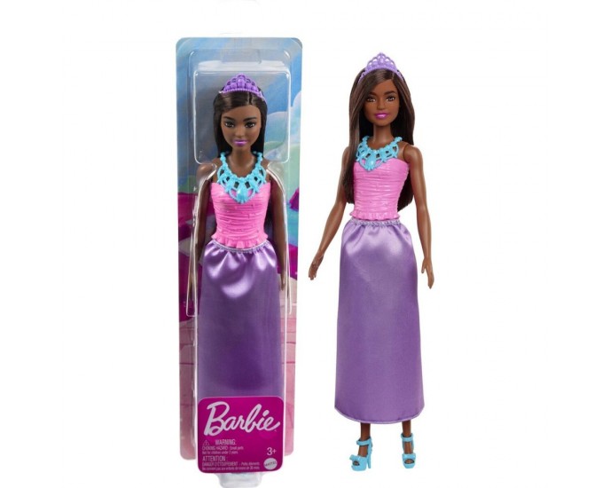 Mattel Barbie: Dreamtopia - Purple Dress Dark Skin Doll (HGR02)