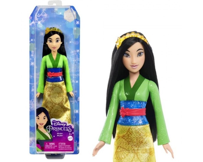 Mattel Disney: Princess - Mulan Posable Fashion Doll (HLW14)