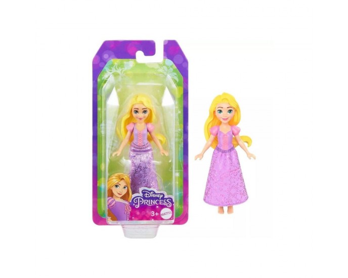 Mattel Disney: Princess - Rapunzel Small Doll (9cm) (HLW70)