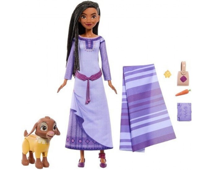 Mattel Disney: Wish Asha of Rosas - Adventure Pack (HPX25)