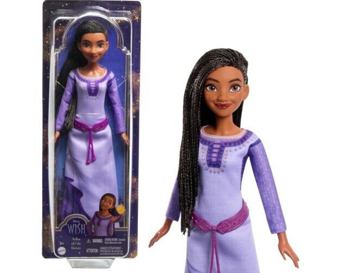 Mattel Disney: Wish Asha of Rosas - Collectible Fashion Doll (HPX23)