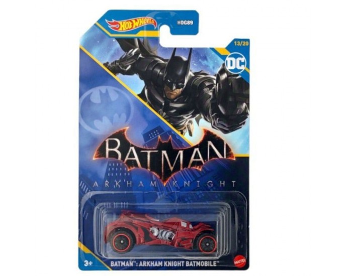 Mattel Hot Wheels DC Batman - Batman: Arkham Knight Batmobile Vehicle (HLK67)