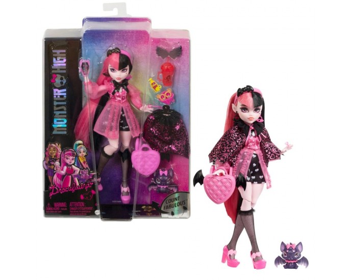 Mattel Monster High: Count Fabulous - Draculaura (HHK51)