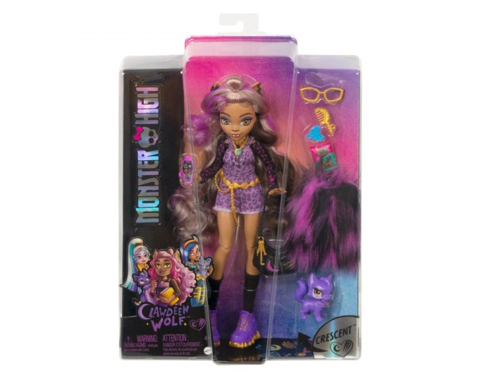 Mattel Monster High: Crescent - Clawdeen Wolf Doll (HHK52)