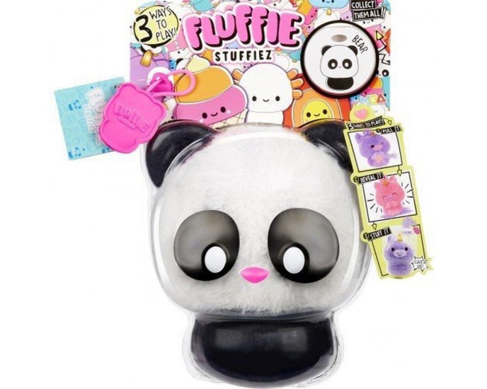 MGA Fluffie Stuffiez Panda Small Plush (594215EUC) ΛΟΥΤΡΙΝΑ